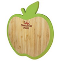 Apple Bamboo Trivet W/ Silicone Edge